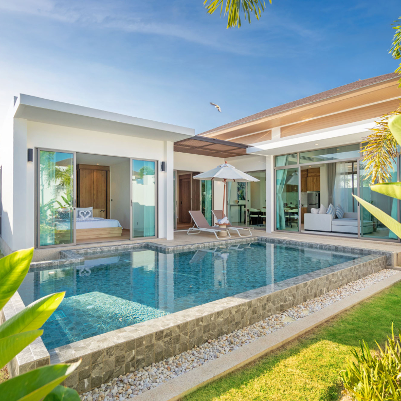 2 BR Standard Pool Villa at Shambhala Grand Villa