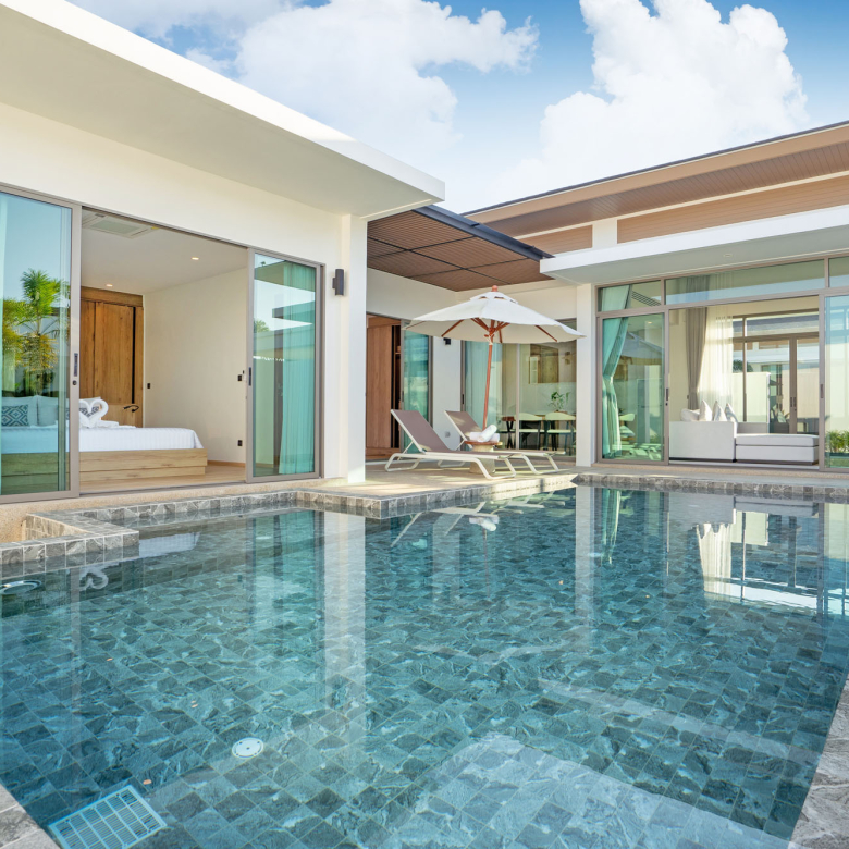 2 BR Standard Pool Villa at Shambhala Grand Villa
