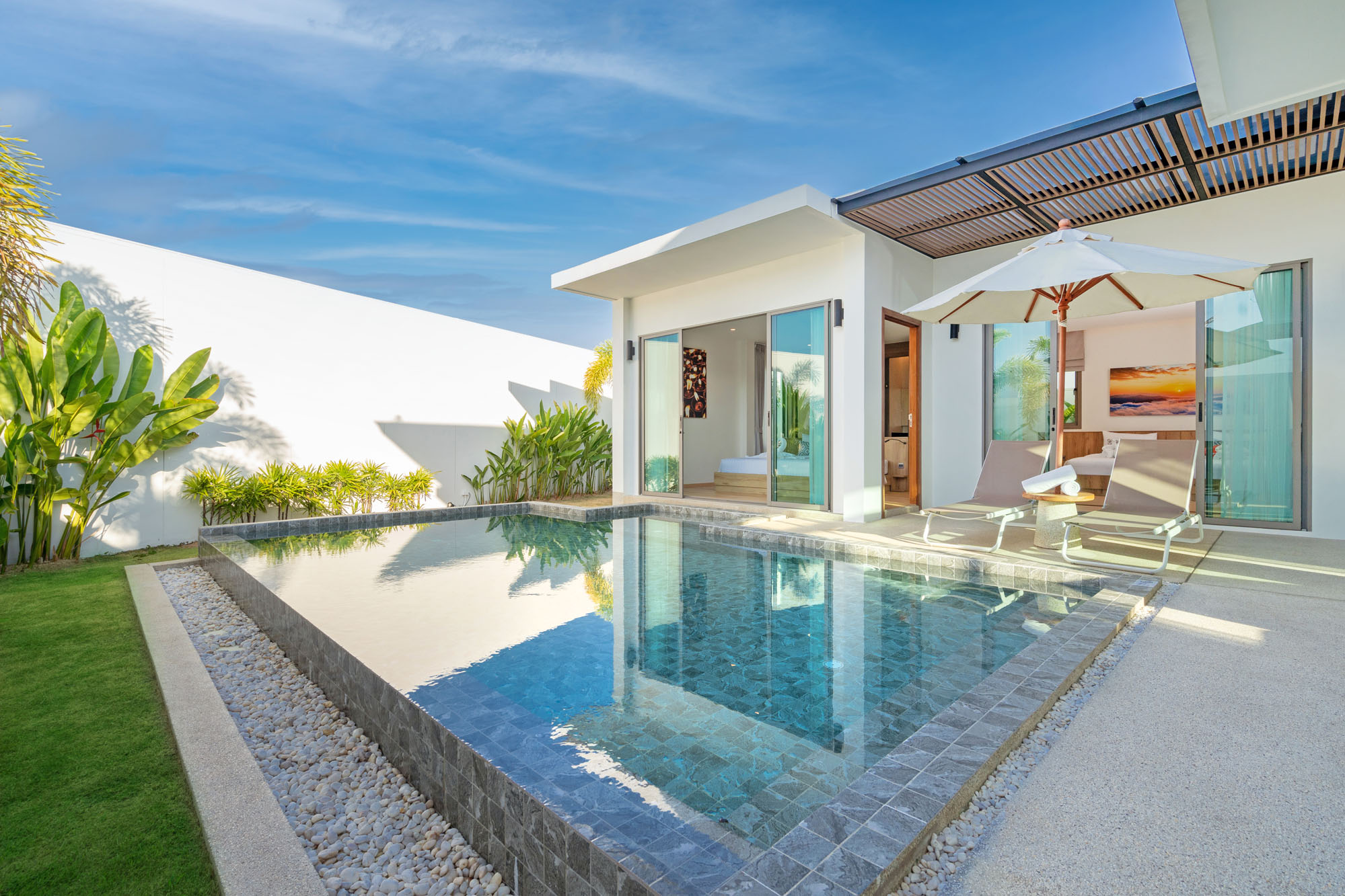 3 2 BR Standard Pool Villa at Shambhala Grand Villa