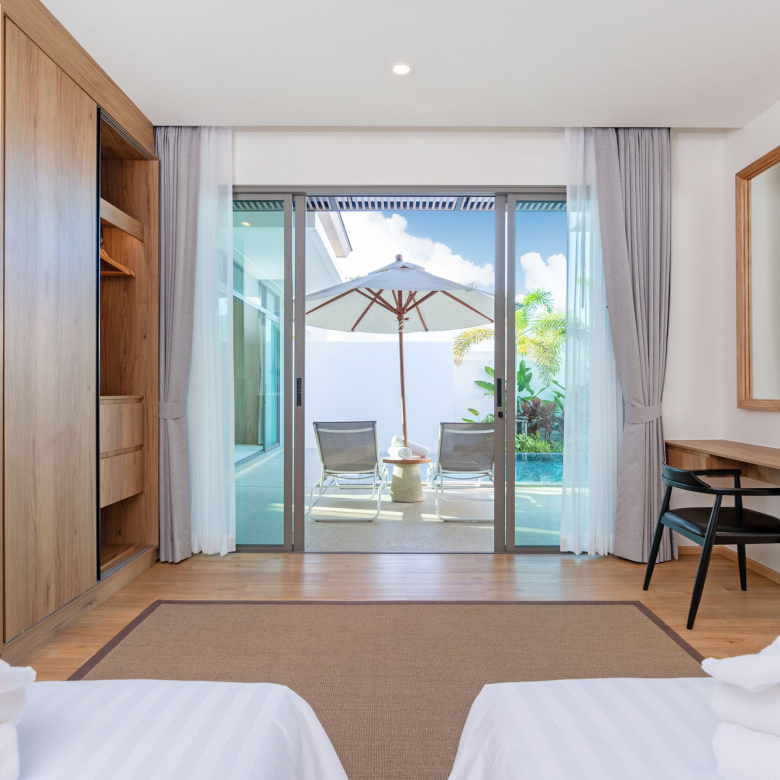 2 BR Standard Pool Villa at Shambhala Grand Villa