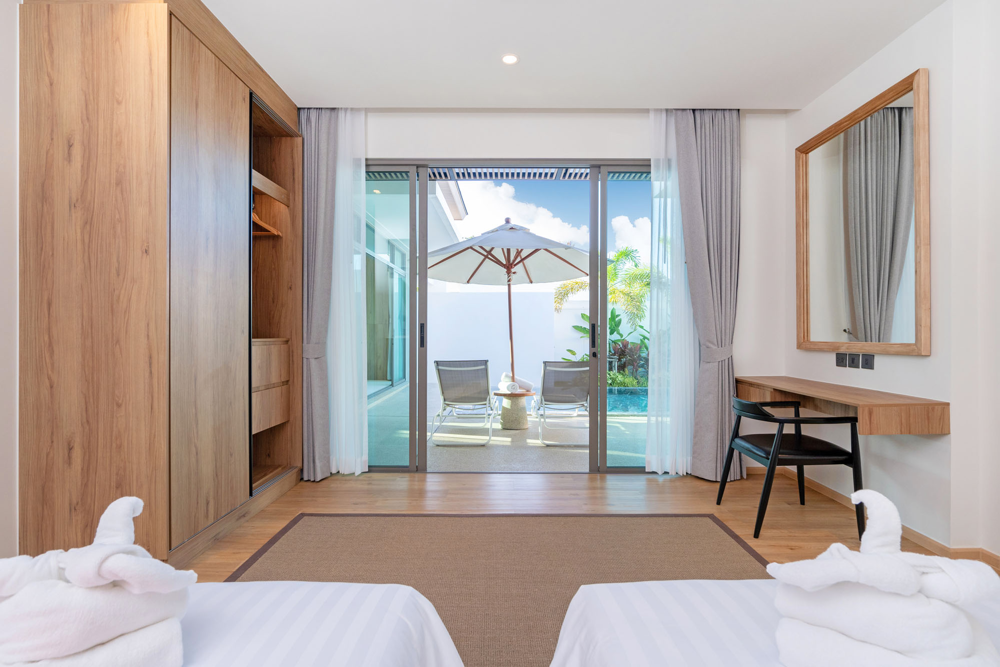 37 2 BR Standard Pool Villa at Shambhala Grand Villa