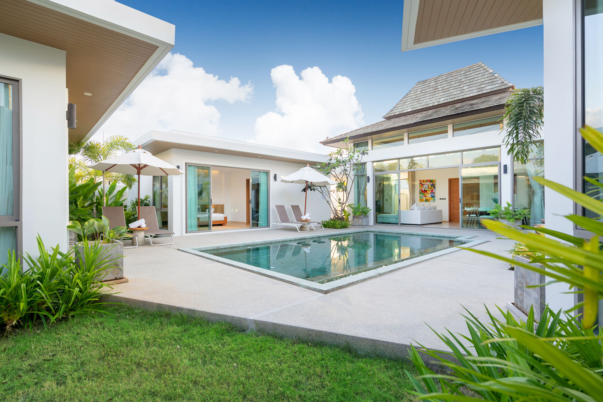 3brgranddeluxegarden 3 BR Prime Location Villa for Sale at Shambhala Grand Villa
