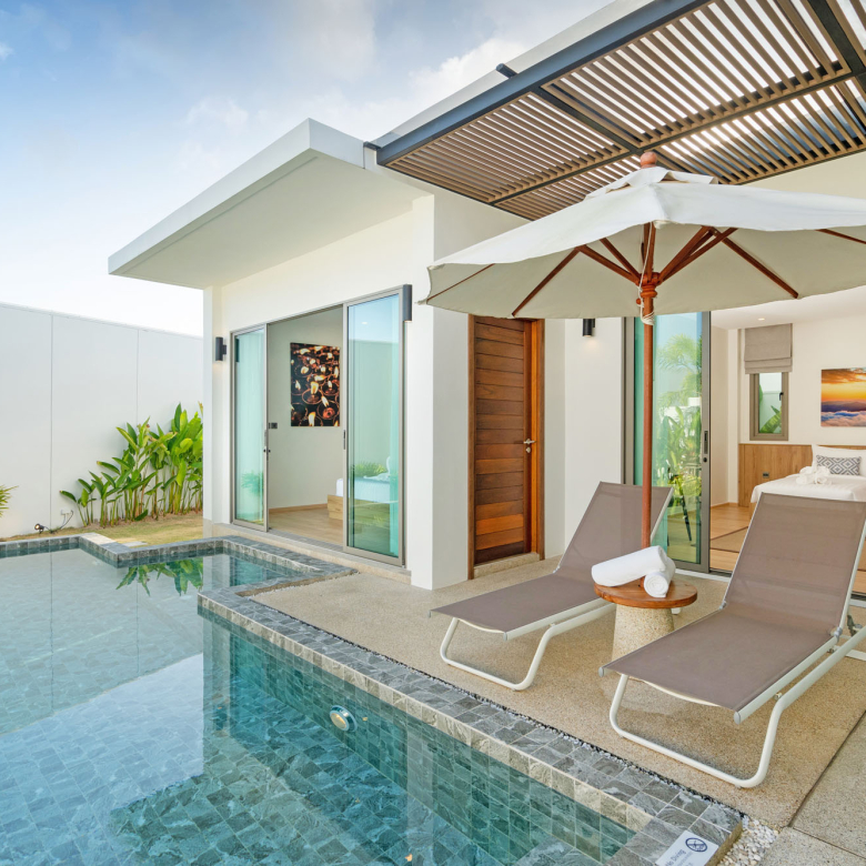 2 BR Standard Pool Villa at Shambhala Grand Villa