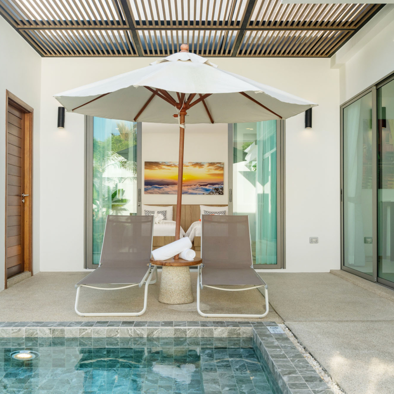 2 BR Standard Pool Villa at Shambhala Grand Villa