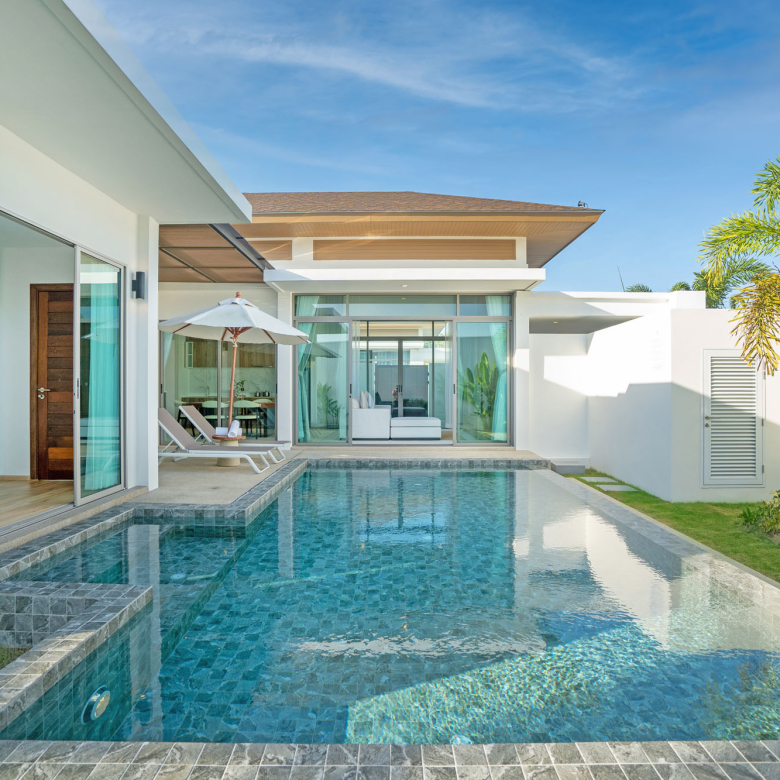 2 BR Standard Pool Villa at Shambhala Grand Villa