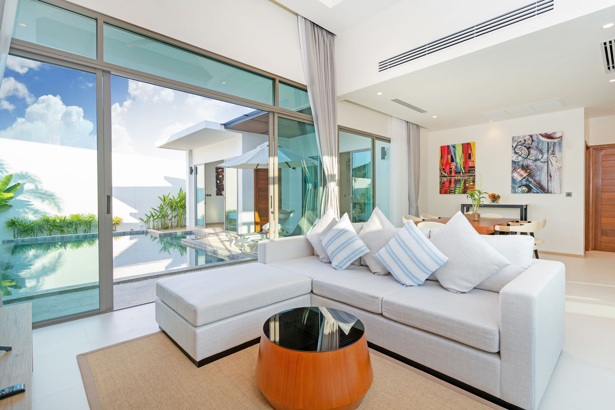 7 2 BR Standard Pool Villa at Shambhala Grand Villa