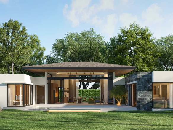 Serene Luxury: 3 BR, Pool Villa in the Heart of Pru Jampa