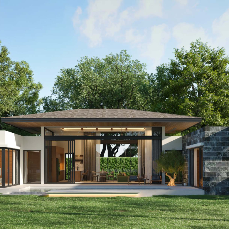 Serene Luxury: 3 BR, Pool Villa in the Heart of Pru Jampa